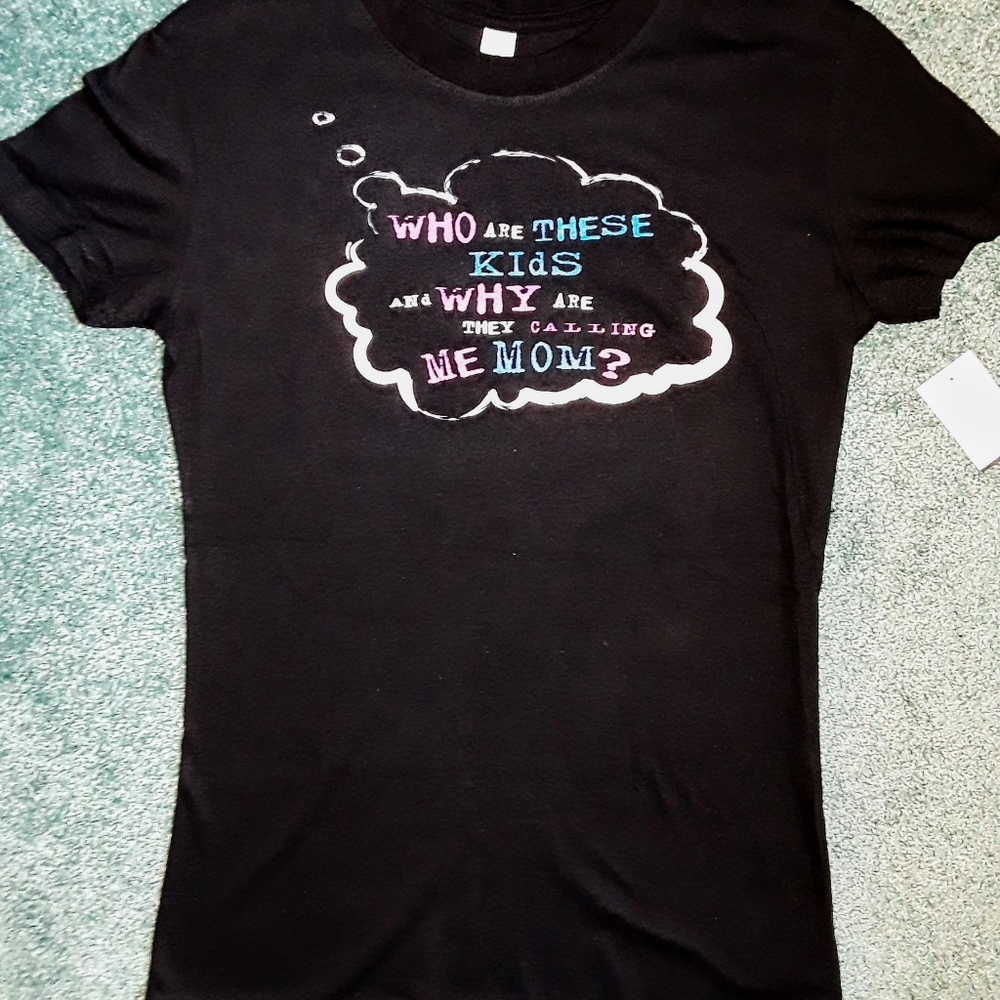 Women's Funny T-shirt but it fits more like a small .